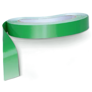 Glossy Green Tape Png 06282024 PNG image