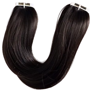 Glossy Hair Strand Png Byg PNG image