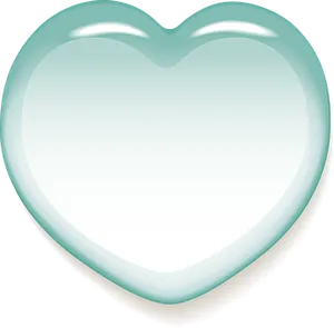 Glossy Heart Shape Frame