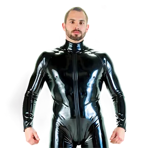 Glossy Latex Bodysuit Png 06292024 PNG image