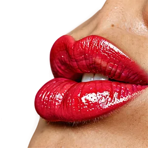 Glossy Lips Closeup Png 23 PNG image