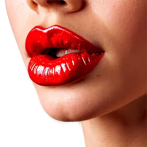 Glossy Lips Closeup Png 7 PNG image