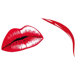 Glossy Lips Drawing PNG Lbc64 PNG