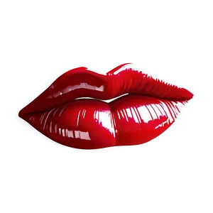 Glossy Lips Reflection PNG 26
