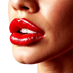 Glossy Lips Side View PNG 37 PNG