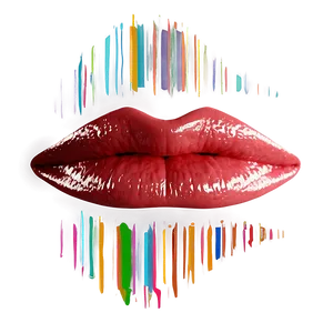 Glossy Lips Smile PNG 31