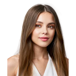 Glossy Long Hair Brilliance PNG 86