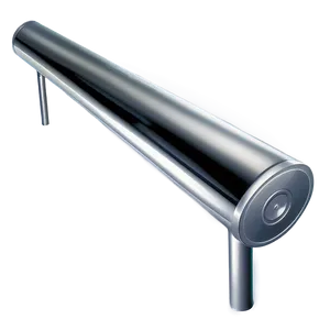 Glossy Metal Pole Png 06212024 PNG image