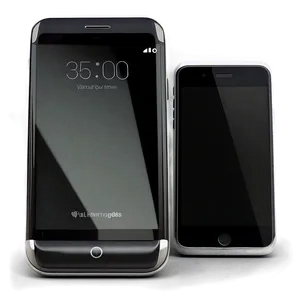 Glossy Phone Mockup PNG Qam12 PNG