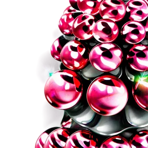 Glossy Pink Christmas Tree Png 60 PNG image