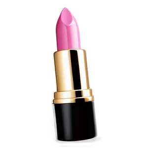 Glossy Pink Lipstick PNG Mro