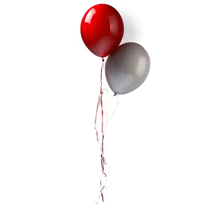 Glossy Red Balloons Png Ubl30 PNG image