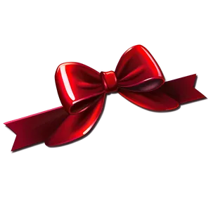 Glossy Red Bow Png Urk89 PNG image