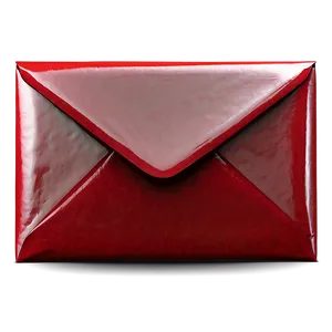 Glossy Red Envelope Png Qtb PNG image