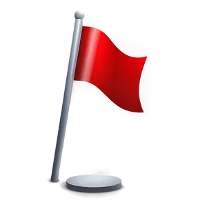 Glossy Red Flag Icon PNG 49 PNG