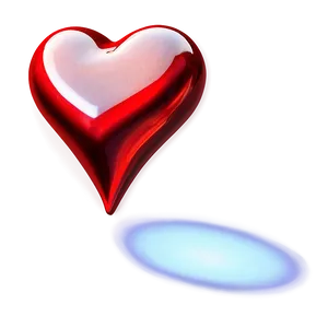 Glossy Red Heart Png Pif39 PNG image