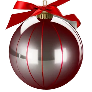 Glossy Red Ornament Png 28 PNG image