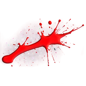 Glossy Red Splatter Png 30 PNG image