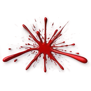 Glossy Red Splatter Png 99 PNG image