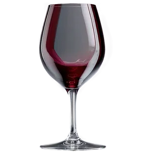 Glossy Red Wine Glass Png 06262024 PNG image