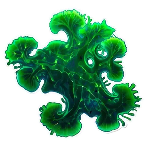 Glossy Seaweed Sticker PNG 72