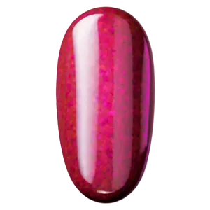 Glossy Single Acrylic Nail Png 06272024 PNG image