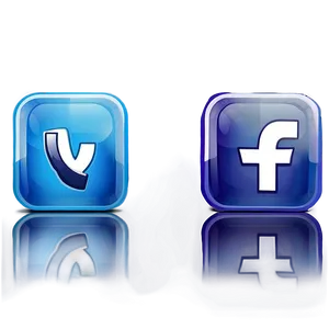 Glossy Social Media Icons PNG 9