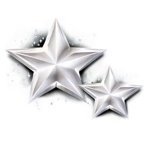 Glossy White Star Graphic Png 62 PNG image