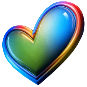 Glow Heart Vector PNG Kum82 PNG