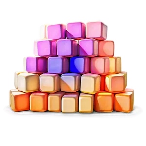 Glow In The Dark Blocks PNG 06132024