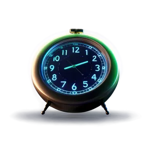 Glow In The Dark Clock Png 04292024 PNG image