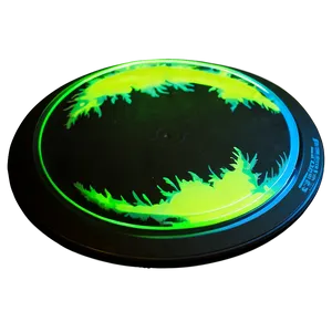 Glow In The Dark Frisbee Png 05232024 PNG image