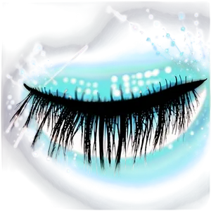 Glow In The Dark Lashes Png Cdv PNG image