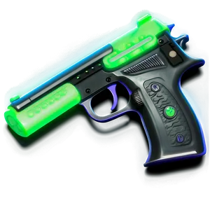 Glow In The Dark Toy Gun PNG Gub68 PNG