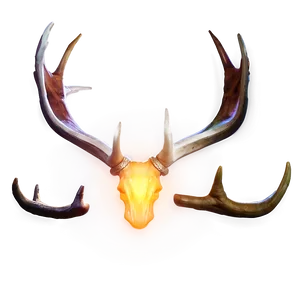 Glowing Antler Feature PNG Jpg