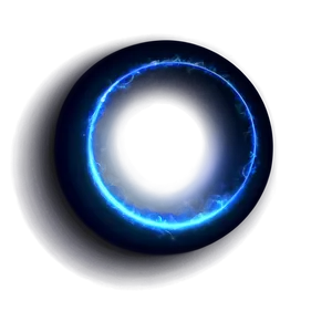 Glowing Blue Circle PNG 60 PNG
