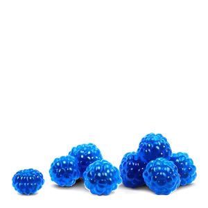 Glowing Blue Raspberry Png 11 PNG image