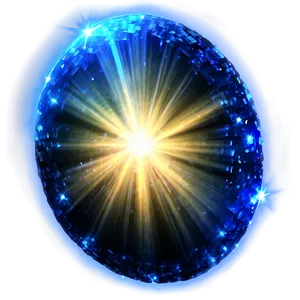 Glowing Blue Sparkle Light Png Icl99 PNG image