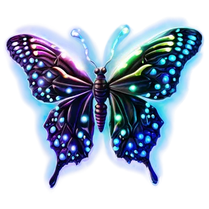 Glowing Butterfly Effect PNG Uud PNG