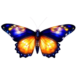 Glowing Butterfly Transparent Png 16 PNG image