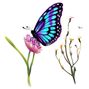 Glowing Butterfly Transparent Png 42 PNG image