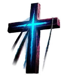 Glowing Catholic Cross Phenomenon PNG Qsi PNG