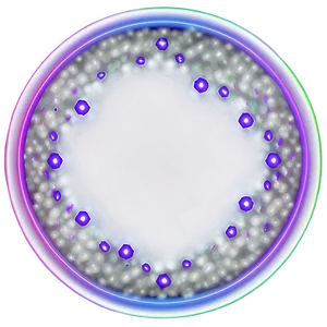 Glowing Circle C PNG image