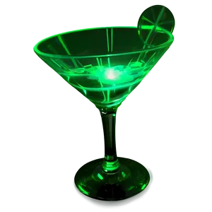 Glowing Cocktail Glass PNG Hmd