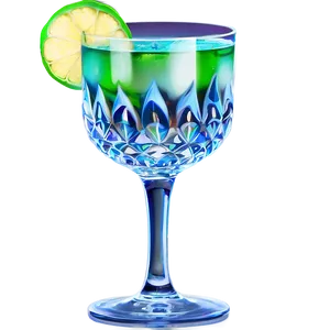 Glowing Cocktail Glass PNG Qvk1 PNG