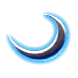 Glowing Crescent Emblem Png 34 PNG image