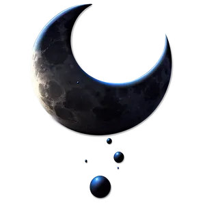 Glowing Crescent Moon Png Jfo2 PNG image