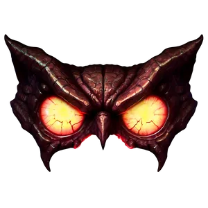 Glowing Demon Eyes Graphic Png 06262024 PNG image