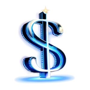 Glowing Dollar Sign PNG 53 PNG