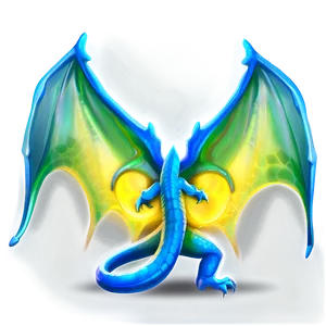 Glowing Dragon Wings Illustration Png 27 PNG image